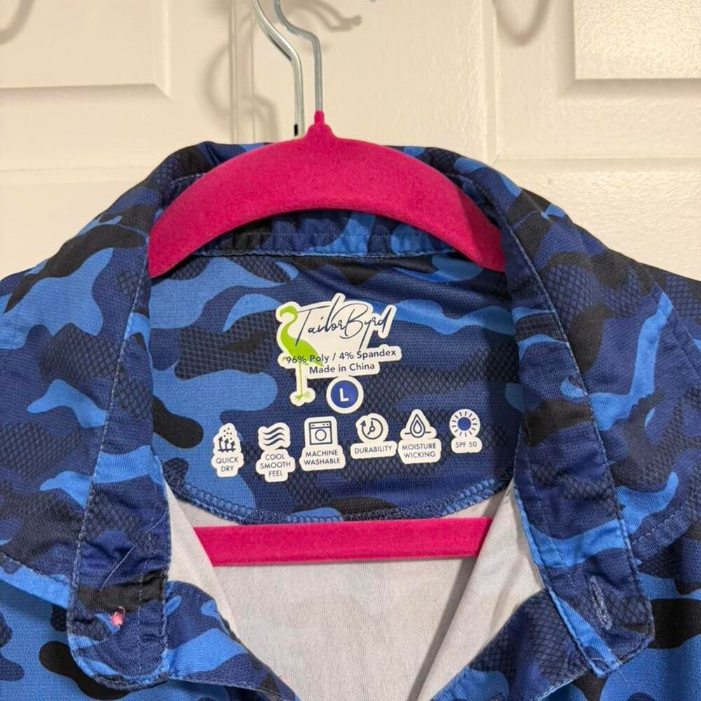Bundle of 3 TailorByrd Polo Shirts Size Large - Picture 3 of 5